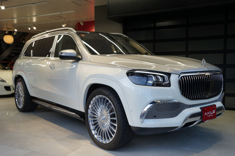 メルセデスマイバッハ GLS GLS600　マイバッハ　2トーンラッピング　モールプロテクションフィルム施工済み　マホガニーブラウン/マキアートベージュインテリア　ファーストクラスPKG　1オーナー