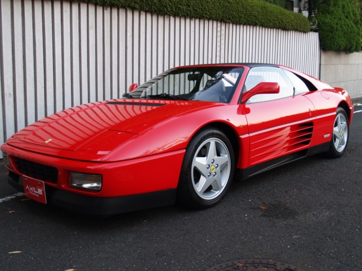 フェラーリ 348 TS　ワンオーナー　5600ｋｍ　記録簿多数