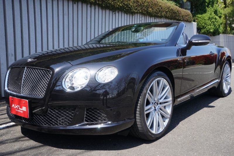 ベントレー コンチネンタル GTC スピード　W12　ワンオーナー　ディーラー保証有り