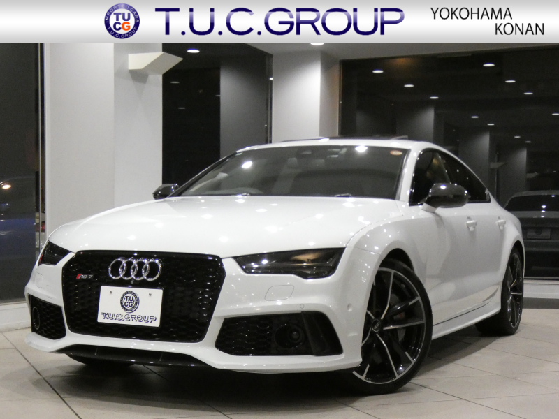 アウディ RS7 RS7ｽﾎﾟｰﾂﾊﾞｯｸ ﾊﾟﾌｫｰﾏﾝｽ ｶｰﾎﾞﾝｽﾀｲﾘﾝｸﾞPKG　ADVｷｰ 追ACC ﾚｰﾝ&ｻｲﾄﾞｱｼｽﾄ 黒革 ﾋｰﾀｰ ｻﾝﾙｰﾌ MMIﾅﾋﾞ Bｶﾒﾗ&ﾌﾛﾝﾄｶﾒﾗ PDC BOSE ﾏﾄﾘｸｽLED 専用ｴｸｽﾃﾘｱ&21AW 605ps　2年保証
