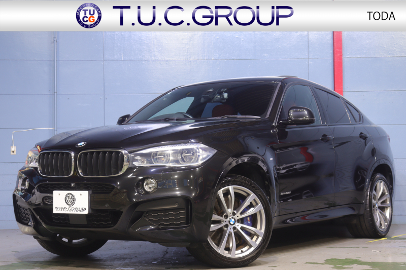 BMW X6 xDrive 35i Mｽﾎﾟｰﾂ ｾﾚｸﾄP　ACC ﾚｯﾄﾞﾚｻﾞｰｼｰﾄ ｻﾝﾙｰﾌ iDriveﾅﾋﾞ harman/kardonｻｳﾝﾄﾞ ﾌﾙｾｸﾞTV ﾍｯﾄﾞｱｯﾌﾟﾃﾞｨｽﾌﾟﾚｲ 360ｶﾒﾗ  Mｽﾎﾟｰﾂｴｱﾛ　2年保証付