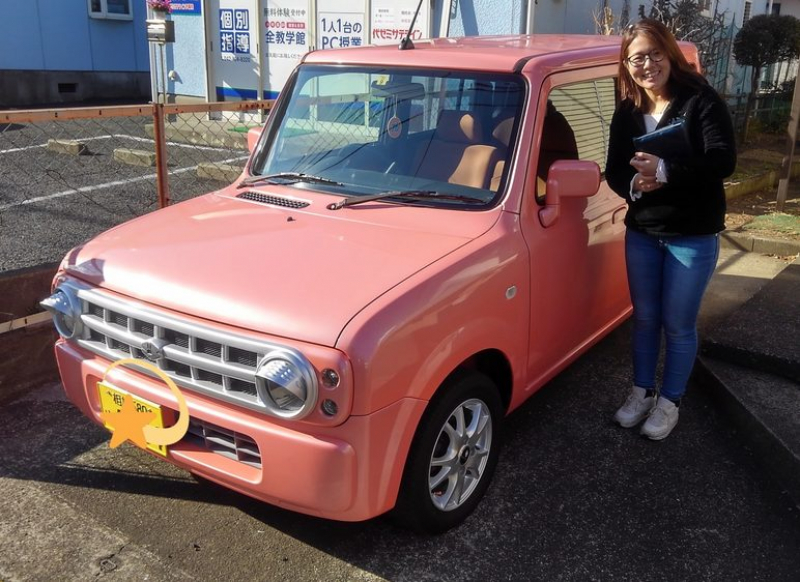 スズキ アルトラパン 相模原市のmさん アルト ラパン カスタム車 納車です サンライズ カーワークス 中古車検索サイト バーチャルカーショップ
