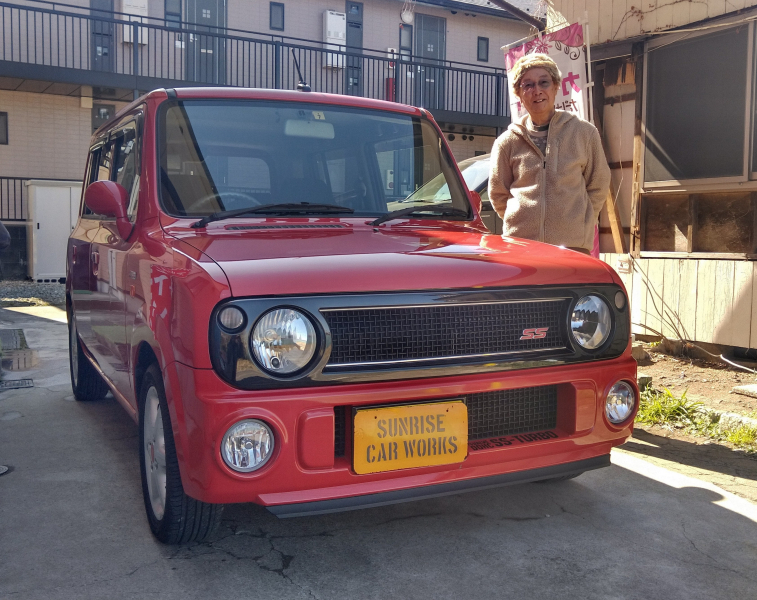 スズキ アルトラパン 川崎市のaさん アルト ラパン Ss カスタム 納車です サンライズ カーワークス 中古車検索サイト バーチャルカーショップ