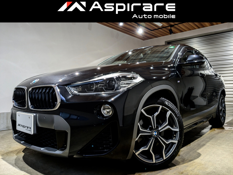 BMW X2 xDrive 18d MスポーツX　インテリジェントセーフ　ブラックレザーシート　アクティブクルーズコントロール　19インチアルミホイル　LEDヘッドライト
