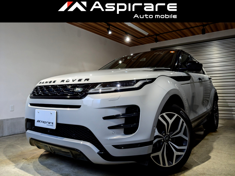 ランドローバー レンジローバー EVOQUE Rダイナミック　HSE　P300　ブラックパック　コントラストブラックルーフ　マトリクスLED　ACC　BSM　LKA　ブラックレザー　HUD　全方位カメラ　20インチアルミホイール