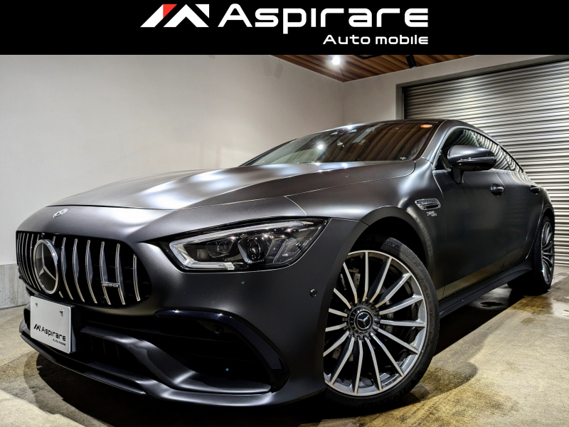 AMG GT 4ドアクーペ GT43 4マチック＋ ライドコントロールプラスパッケージ　マグノカラー　20インチアルミホイール　ヘッドアップディスプレイ　ナッパレザー　ベンチレーションシート　Burmester