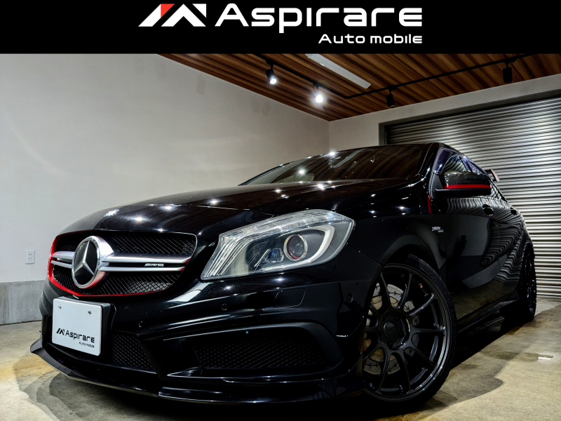 AMG Aクラス A45 AMG 4マチック　エディション1　特別限定車　RAYS19インチアルミホイル　ED1専用インテリア　AMGパフォーマンスシート　パフォーマンスステアリング　レーダーセーフティーPKG