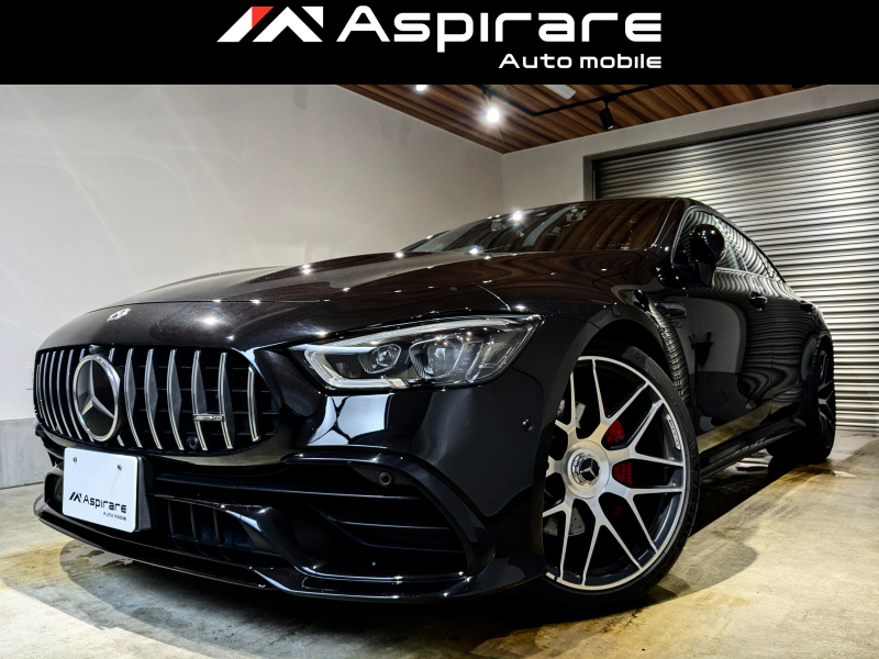 AMG GT 4ドアクーペ GT43　4マチック＋　AMG21インチアルミホイル　エクスクルーシブパッケージ　ガラスサンルーフ　HUD　シートベンチレーション　LEDヘッドライト　ブルメスターサウンドシステム
