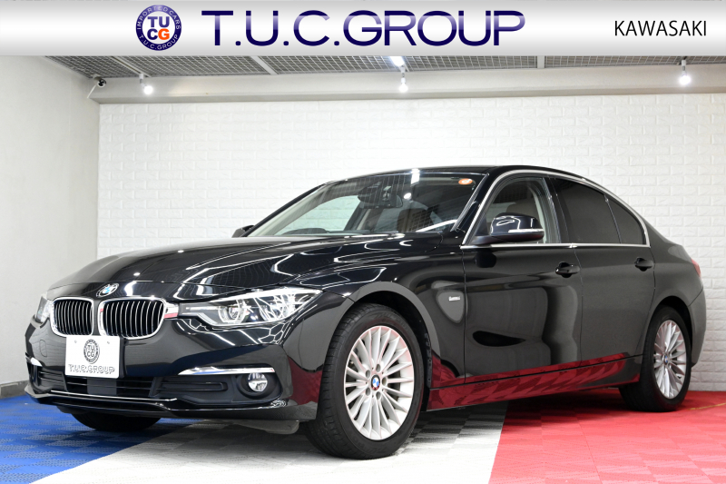 BMW 3シリーズ 320i ﾗｸﾞｼﾞｭｱﾘｰ　正規D車 LCIﾓﾃﾞﾙ ACC ｺﾆｬｯｸ革 純正iDriveﾅﾋﾞ Bｶﾒﾗ 純正17ｲﾝﾁAW 自動ﾄﾗﾝｸ LEDﾗｲﾄ　2年保証付