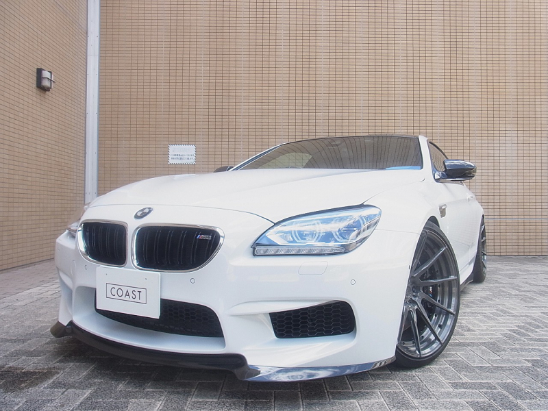 BMW 6シリーズ M6 クーペ  正規ディーラー車 右H カーボンルーフ VRSカーボンエアロ Akrapobicマフラー KWver3サスペンション ADV.1鍛造21AW