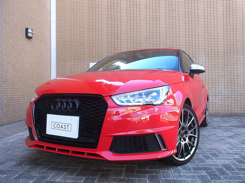 アウディ S1 S1 quattro 正規ディーラー車 6速MT BOSEサウンド コントラストルーフ 純正ナビ地デジTV Bカメラ ETC BBS鍛造18AW