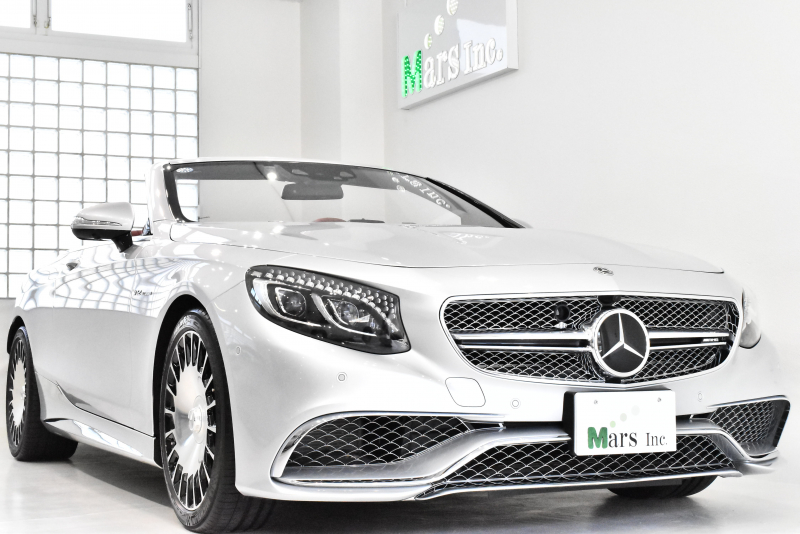 AMG Sクラス S65 Cabriolet 6.0 V12Biturbo 正規ディーラー車 完全受注生産 S65専用装備 Burmesterサラウンドサウンドシステム マイバッハ専用20インチホイール  ベンガルレッドレザー 左ハンドル