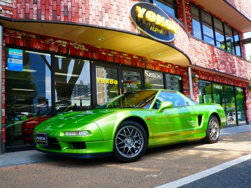 ホンダ Nsx カスタムメイド ライムグリーンメタリック ヨコオオートモービルalpha 中古車検索サイト バーチャルカーショップ