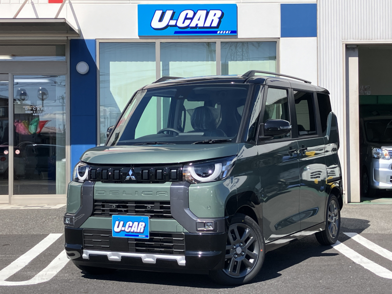 三菱 デリカミニ T　プレミアム　届出済未使用車・4WD・マルチアラウンドモニター・両側電動スライドドア・マイパイロット・エマブレ・LED・シートヒーター・パドルシフト・ターボ