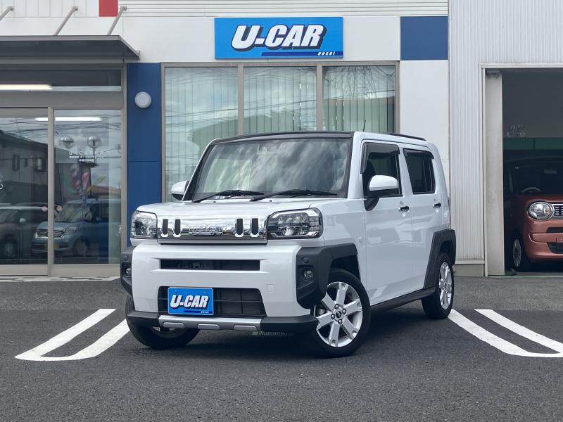 ダイハツ タフト Gターボクロムベンチャー　ナビ・バックカメラ・クルコン・スマートアシスト・シートヒーター・電動パーキング・LEDライト・フルセグ・マット・バイザー・禁煙車