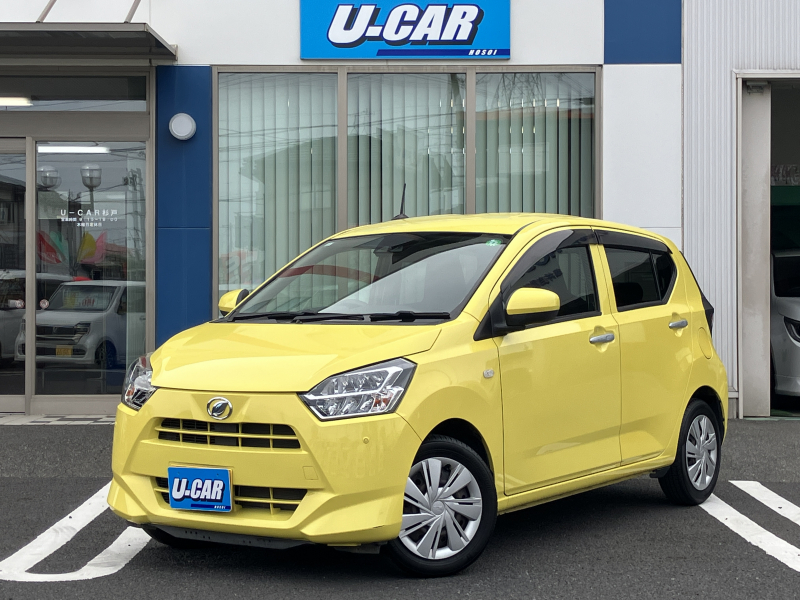 ダイハツ ミライース X　SA3　ナビ・LEDライト・オートハイビーム・衝突軽減ブレーキ・Pセンサー・電格ミラー・禁煙車