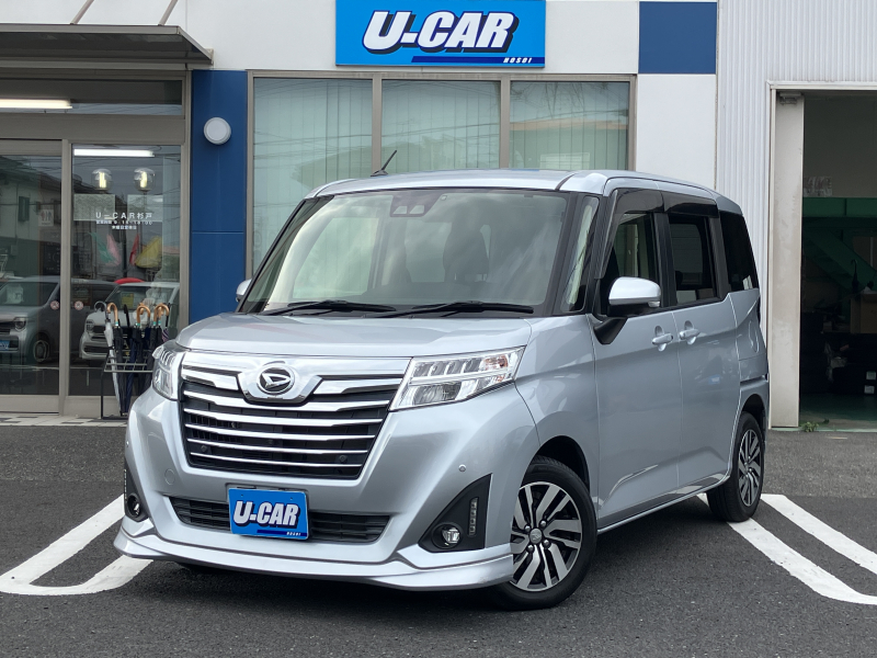 ダイハツ トール カスタム　Gリミテッド　SAⅢ　ワンオーナー　パノラマモニター　9インチナビ　ETC