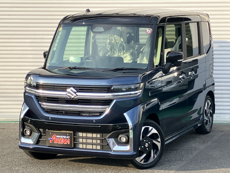 スズキ スペーシア カスタム HYBRID XS　届出済未使用車