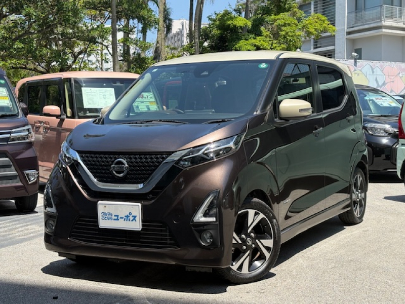日産 デイズ ハイウェイスターX　OP5年保証対象車　バックカメラ　360°カメラ　ETC　ワンオーナー　エマージェンシーブレーキ　前後ドライブレコーダー　フルセグTV