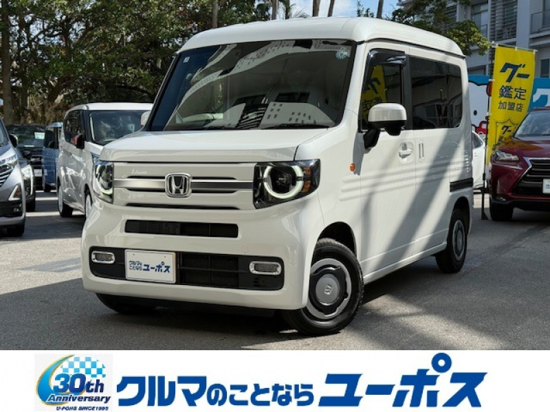 ホンダ N-VAN +スタイルファン　OP10年保証対象車　ホンダセンシング　ストラーダナビ　バックモニター　LEDヘッドライト　ETC　両側スライドドア