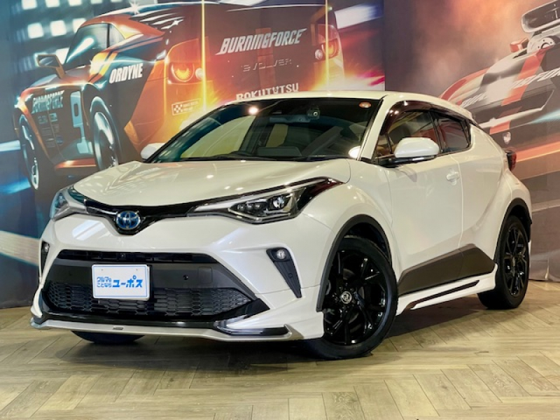 トヨタ C-HR ワンオーナー　モデリスタエアロ　OP10年保証対象　純正ディスプレイオーディオ（フルセグ　Bluetooth　USB）　全方位モニター　クルーズコントロール　BSM　純正18インチアルミ　シートヒーター　前後ドラレコ