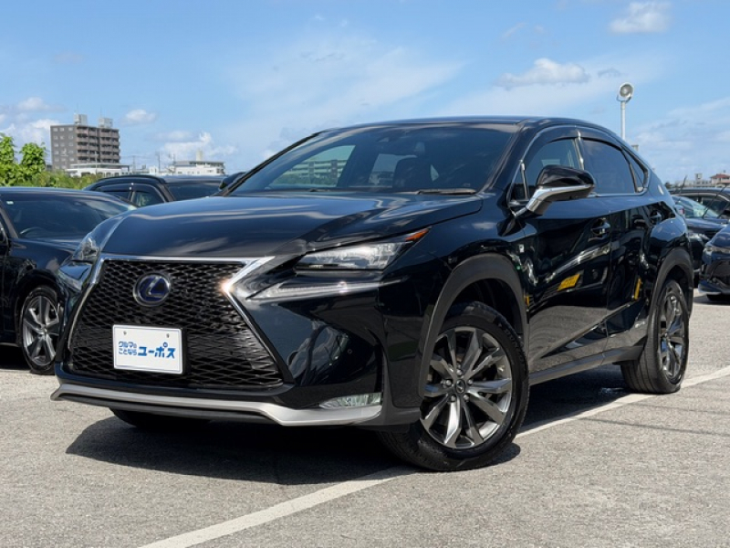 レクサス NX ハイブリッド300h  Fスポーツ　OP5年保証対象車　マークレビンソン　レザーシート　純正メモリーナビ　パワーシート　コーナーセンサー