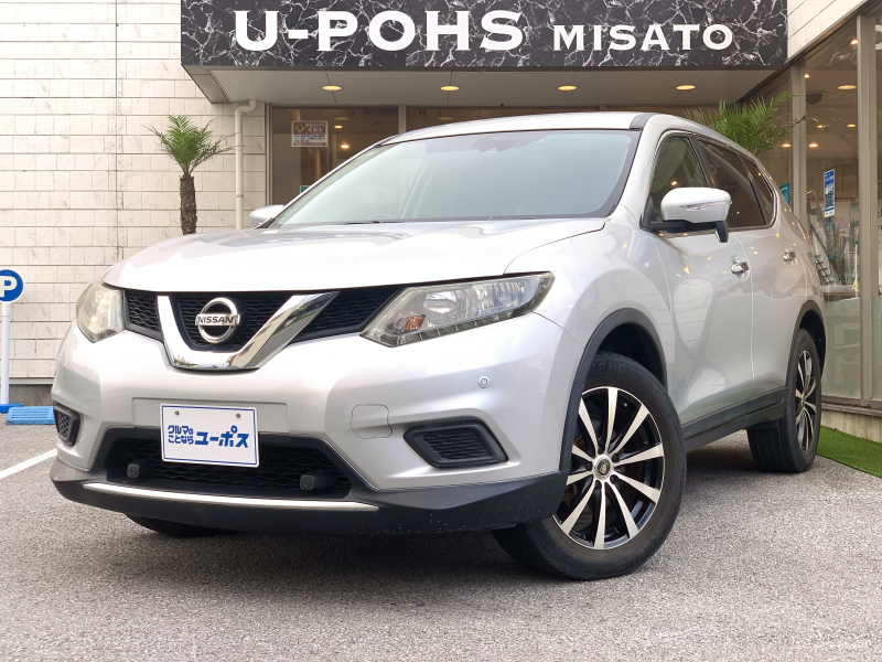 日産 エクストレイル OP5年保証対象車　4WD　衝突被害軽減ブレーキ　コーナーセンサー　ETC　ドライブレコーダー　オートライト　社外18インチアルミホイール　アイドリングストップ　バックカメラ　社外ナビ　カプロンシート