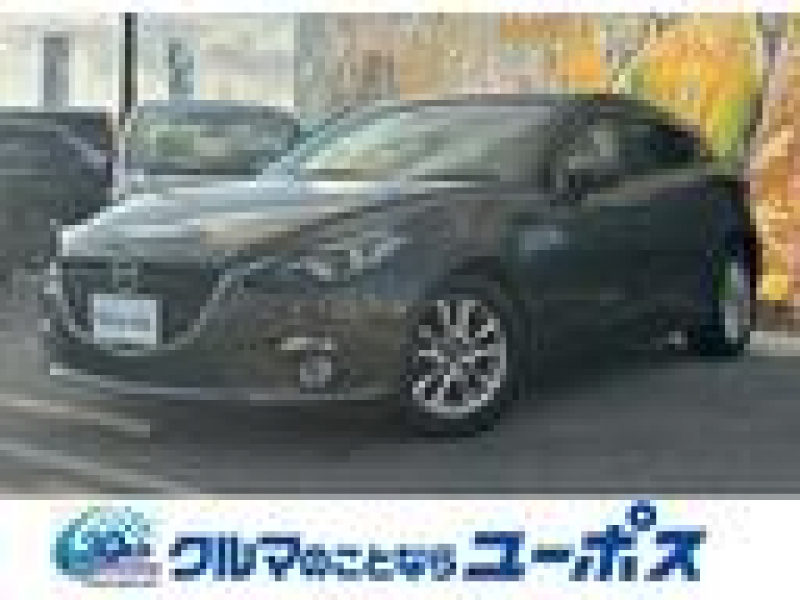 マツダ アクセラスポーツ 15S　OP1年保証対象車　バックカメラ　プッシュスタート　純正16インチアルミホイール　純正ナビ（CD／DVD／Bluetooth）　LEDヘッドライト