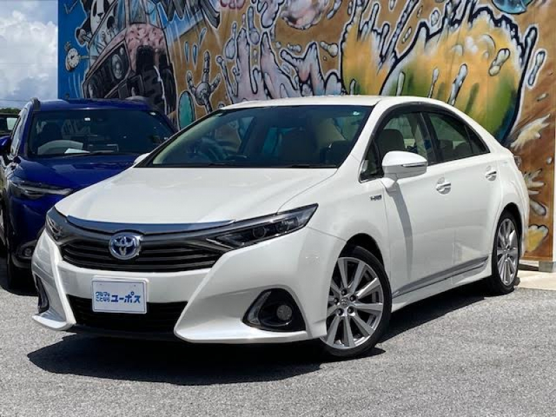 トヨタ SAI G　純正ナビ（CD／DVD／Bluetooth／フルセグ）バックモニター　メモリーパワーシート　シートヒーター　クルーズコントロール　ステアリングスイッチ　ウッドコンビハンドル　ETC
