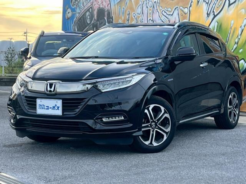 ホンダ ヴェゼル ハイブリッドZ・ホンダセンシング　OP10年保証対象車両　純正SDナビ（CD／DVD／Bluetooth／フルセグ／Apple　CarPlay）　バックモニター　ホンダセンシング　クリアランスソナー　メモリーパワーシート　シートヒーター　ETC