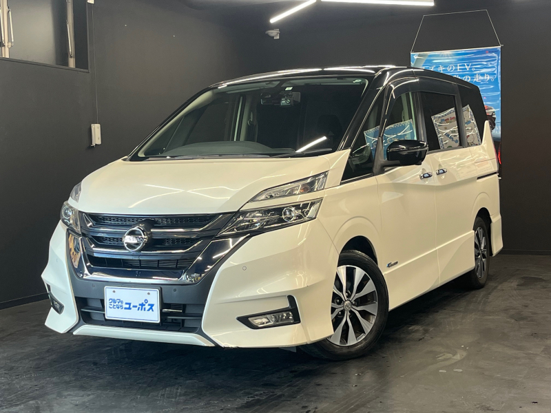 日産 セレナ ハイウェイスター　Vセレクション　県内買取直販車両！　360度カメラ　ハンズフリーパワスラ　フリップダウンモニター　ETC　ドラレコ
