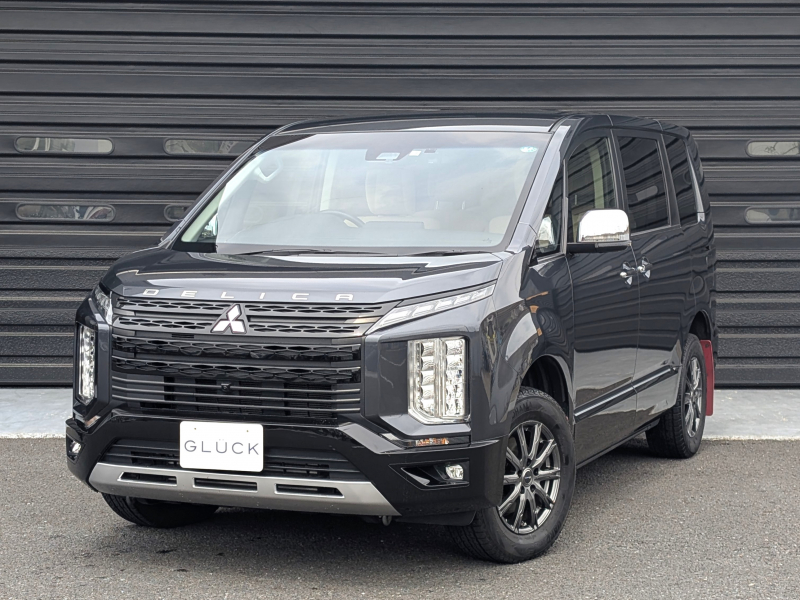 三菱 デリカD:5 2.2DT P 4WD ワンオーナー 純正10．1型ナビ 後席モニター 全方位カメラ パワーバックドア 両側パワースライドドア