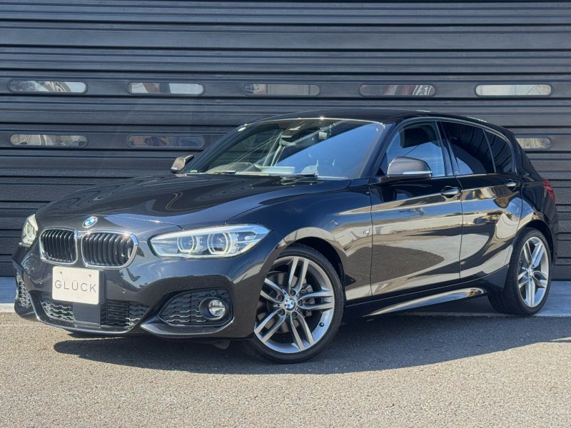 BMW 1シリーズ 118d Mスポーツ エディション シャドー 特別仕様車 リアカメラ シートヒータ ACC 禁煙車 純正18インチAW LEDヘッドライト コーナーセンサー ETC  衝突軽減ブレーキ リア3面フィルム レーダー探知機 ドライブレコーダー SOSボタン