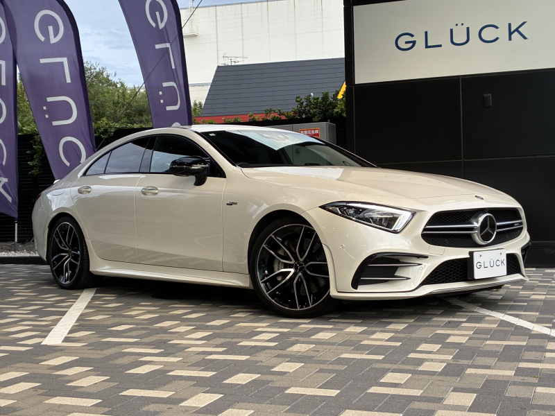 メルセデスベンツ CLS 53 4マチック+ 1オーナー　SR　ブルメスター　HUD　シートヒーター　シートベンチレーション　フットトランクオープナー　20インチAW　パワートランク