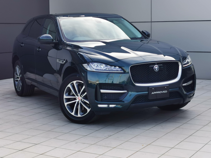 ジャガー F-PACE 35tRスポーツ 3.0V6S/C P340 フロントエアコンディショニングシート リアシートヒーター  メリディアンサラウンドサウンド インタラクティブドライバーディスプレイ  アダプティブクルーズ  電動テールゲート LEDヘッドライト