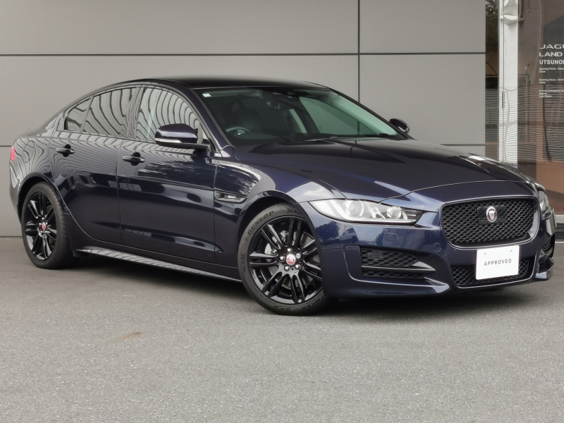ジャガー XE 2.0L DIESEL R-Sport  アクティブセーフティパック ブラックパック 18インチA/W"スタイル7009"グロスブラック シートヒーター ACC Meridianサウンドシステム