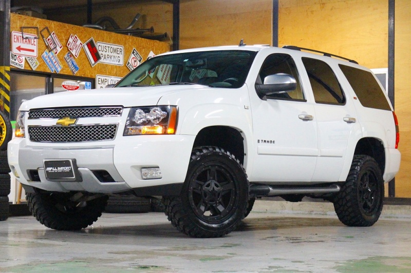 シボレー タホ 新並 1ナンバー Z71 Kmc リフト ナビ Z71専用オバフェン 本革 サンルーフ オールインポート 中古車検索サイト バーチャルカーショップ