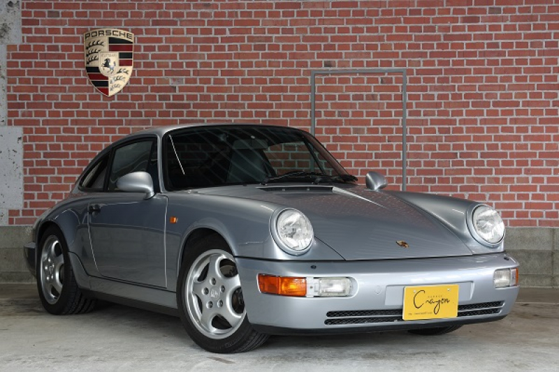 ポルシェ 911(Type964) ポルシェ964カレラ2Tip正規物　走行4．3万キロ　元クレヨンポルシェさらにリフレッシュ整備済み。　整備が終わりました同乗試乗可能　一般販売車　詳細を確りと確認してお電話ください。