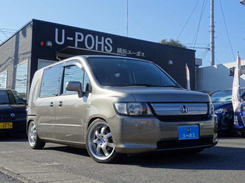 ホンダ モビリオスパイク Au 社外車高調 社外１７インチアルミ 横浜ユーポス 川崎多摩支店 中古車検索サイト バーチャルカーショップ