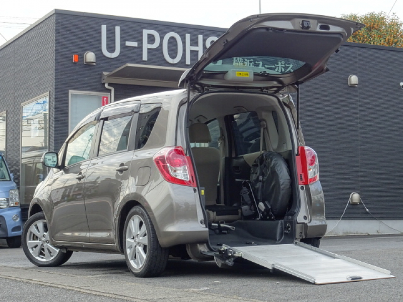 トヨタ ラクティス G 車いす仕様スロープタイプタイプ1リヤシート付 スローパー ユーザー買取 Dラー記録簿9枚 横浜ユーポス 多摩支店 中古車検索サイト バーチャルカーショップ