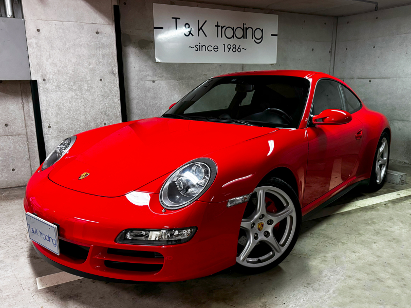 ポルシェ 911(Type997) カレラ4S　ティプトロニックS　D車　車検令和8年8月　Sクロノ　Sエグゾースト　オールレザーインテリア　カーボンパッケージ　禁煙車　室内保管の中古車