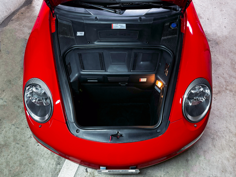 ポルシェ 911(Type997) カレラ4S　ティプトロニックS　D車　車検令和8年8月　Sクロノ　Sエグゾースト　オールレザーインテリア　カーボンパッケージ　禁煙車　室内保管の中古車