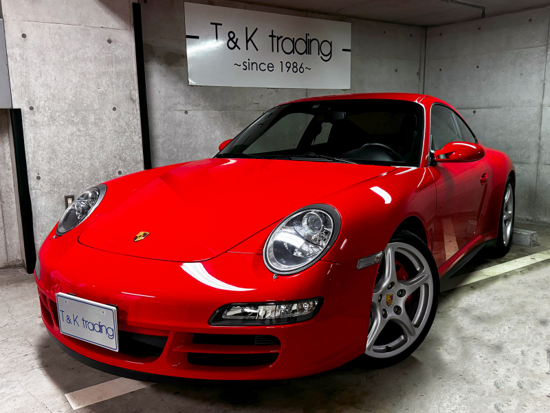 ポルシェ 911(Type997) カレラ4S　ティプトロニックS　D車　車検令和8年8月　Sクロノ　Sエグゾースト　オールレザーインテリア　カーボンパッケージ　禁煙車　室内保管の中古車