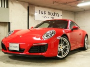 ポルシェ 911(Type991) カレラ PDK SPクロノ SPエグゾースト 17年式D車希少左Ｈ ブラックオールレザー ブルメスター 禁煙 室内保管車の中古車