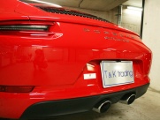 ポルシェ 911(Type991) カレラ PDK SPクロノ SPエグゾースト 17年式D車希少左Ｈ ブラックオールレザー ブルメスター 禁煙 室内保管車の中古車