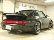 ポルシェ 911(Type993) カレラ Tip-S 希少ブラックメタリック/レッドオールレザーインテリア 後期バリオラム D車 BBS 低走行 室内保管の中古車