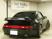 ポルシェ 911(Type993) カレラ Tip-S 希少ブラックメタリック/レッドオールレザーインテリア 後期バリオラム D車 BBS 低走行 室内保管の中古車