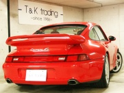 ポルシェ 911(Type993) カレラ4S 97年空冷最終D車 希少純正エアロバージョン バリオラムエンジン 低走行 オールレザー 禁煙 室内保管車輌の中古車