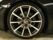 ポルシェ 911(Type991) カレラ4 PDK D車 希少左H SPクロノPKG SPエグゾースト ブラックレザー 全ディーラー整備 ワイドボディ（カレラ＋40mm）禁煙 室内保管車の中古車