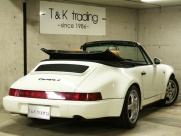 ポルシェ 911(Type964) カレラ2 ターボルックカブリオレ ティプトロニック 希少ディーラー車 室内保管 禁煙車の中古車